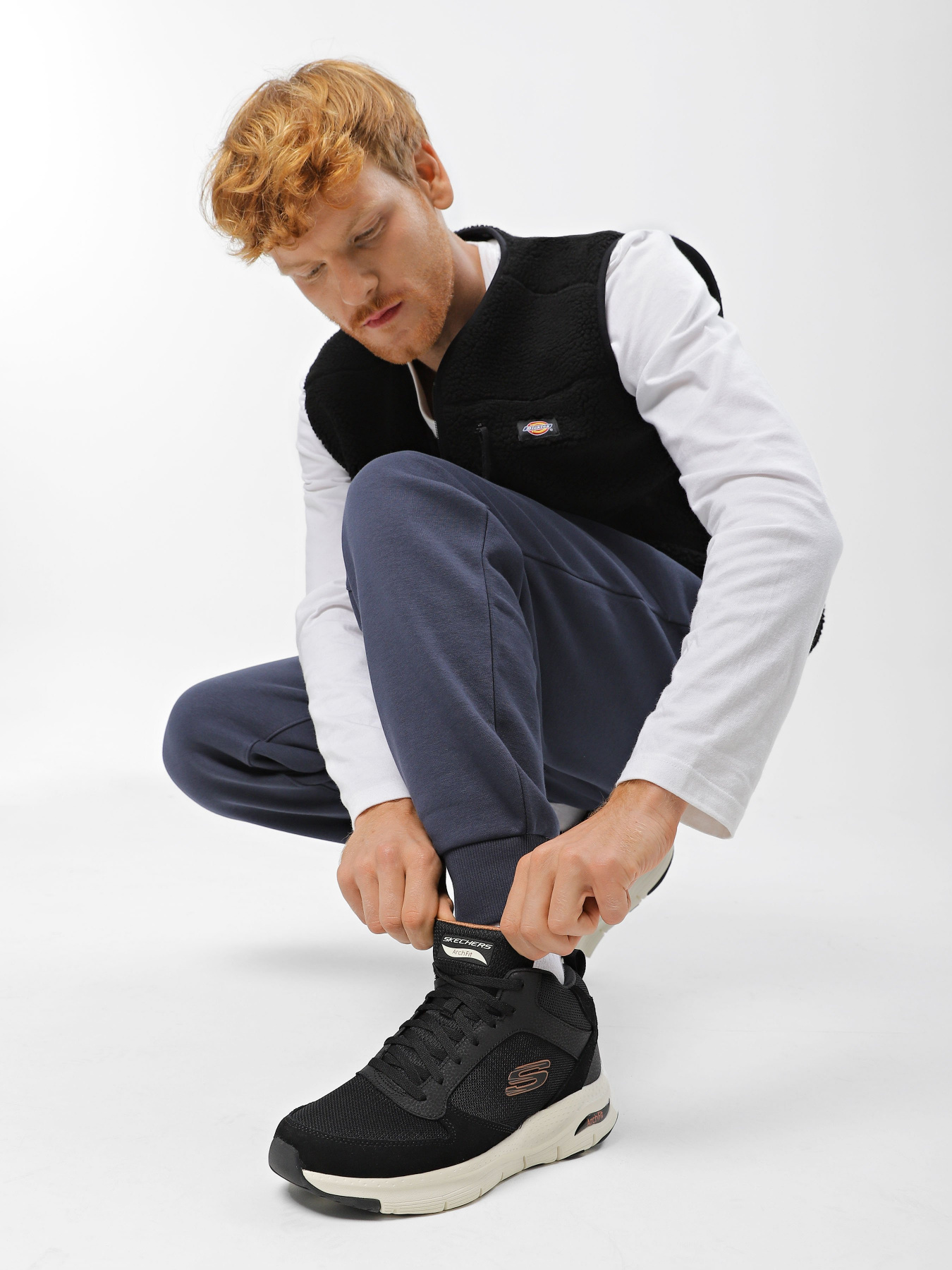 Черевики Skechers Arch Fit модель 232403 BLK Черевики Skechers Arch Fit модель 232403 BLK Фото