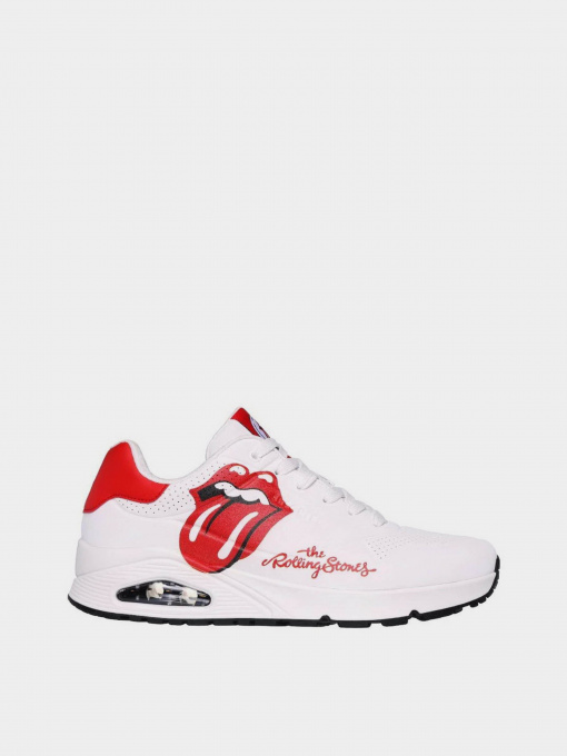 Кроссовки повседневные Skechers Rolling Stones: Uno - Rolling Stones Single модель 183102 WRD Фото