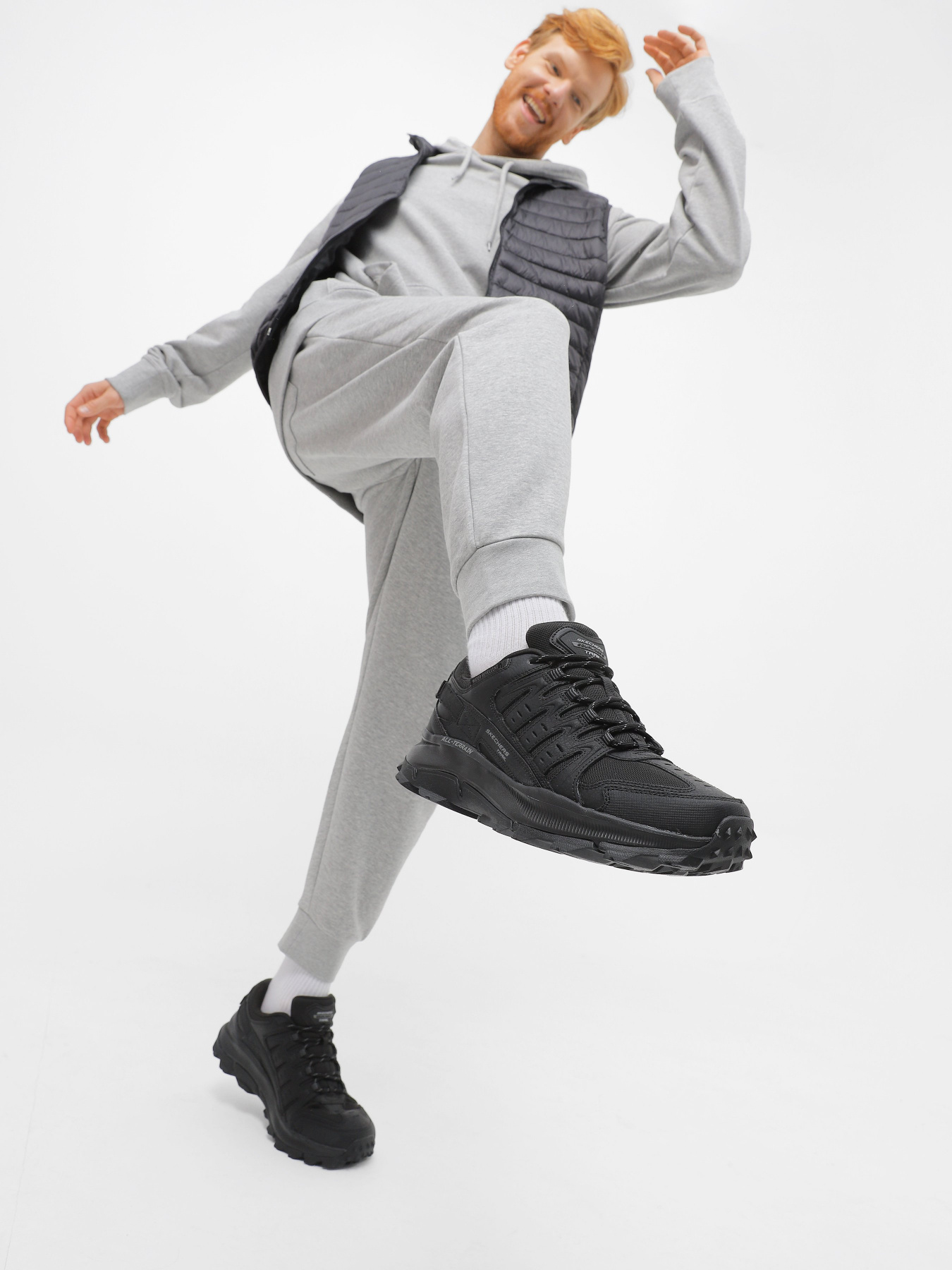 Кроссовки Skechers Relaxed Fit: Equalizer 5.0 Trail - Solix модель 237501WW BBK Фото