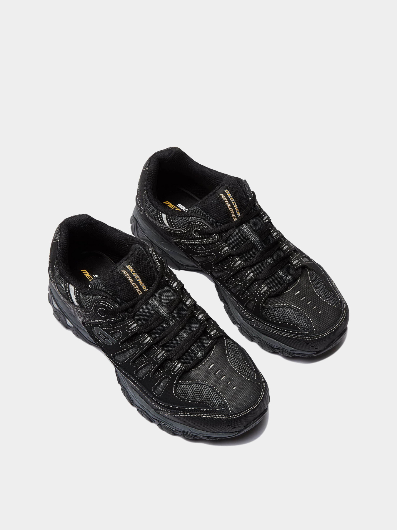 Кроссовки Skechers After Burn - Memory Fit модель 50125EWW BKCC Фото