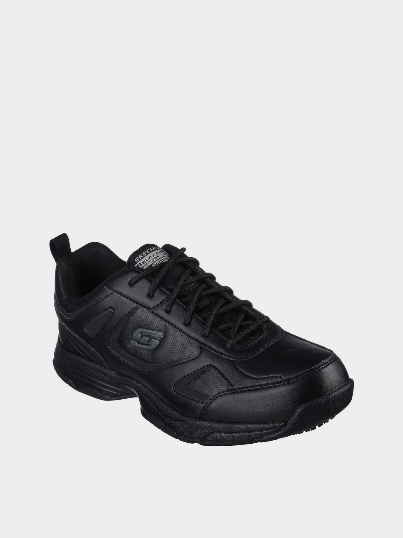 Кроссовки повседневные Skechers Work Dighton Slip Resistant модель 77111W BLK Фото