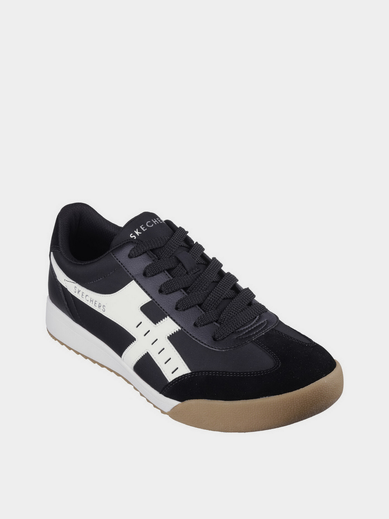 Кеды низкие Skechers Zinger - Manzanilla Superado модель 183282 BKW Фото