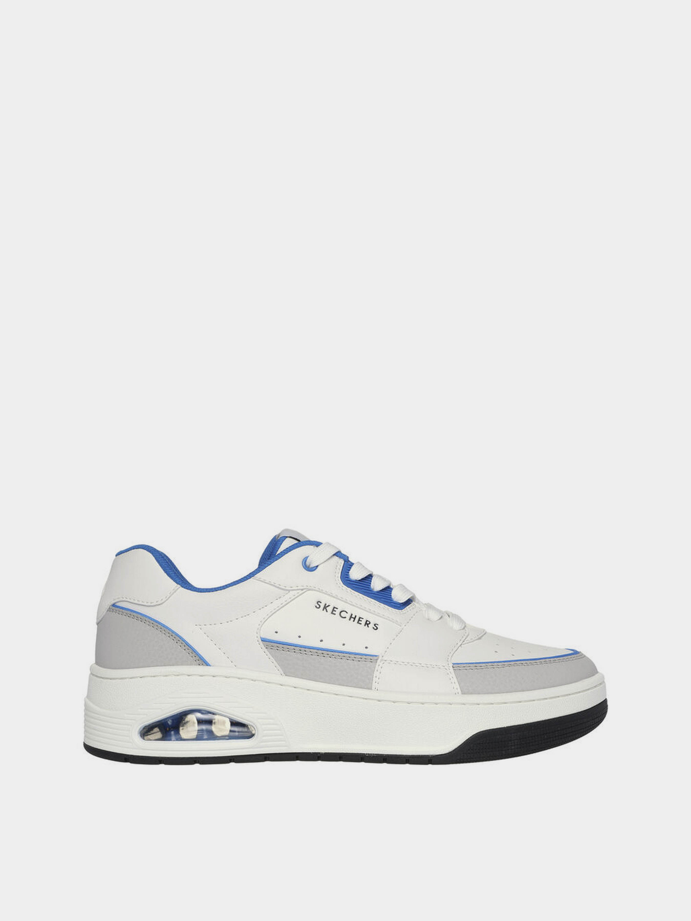 Кеды низкие Skechers Uno Court - Low-Post модель 183140 WBL Фото