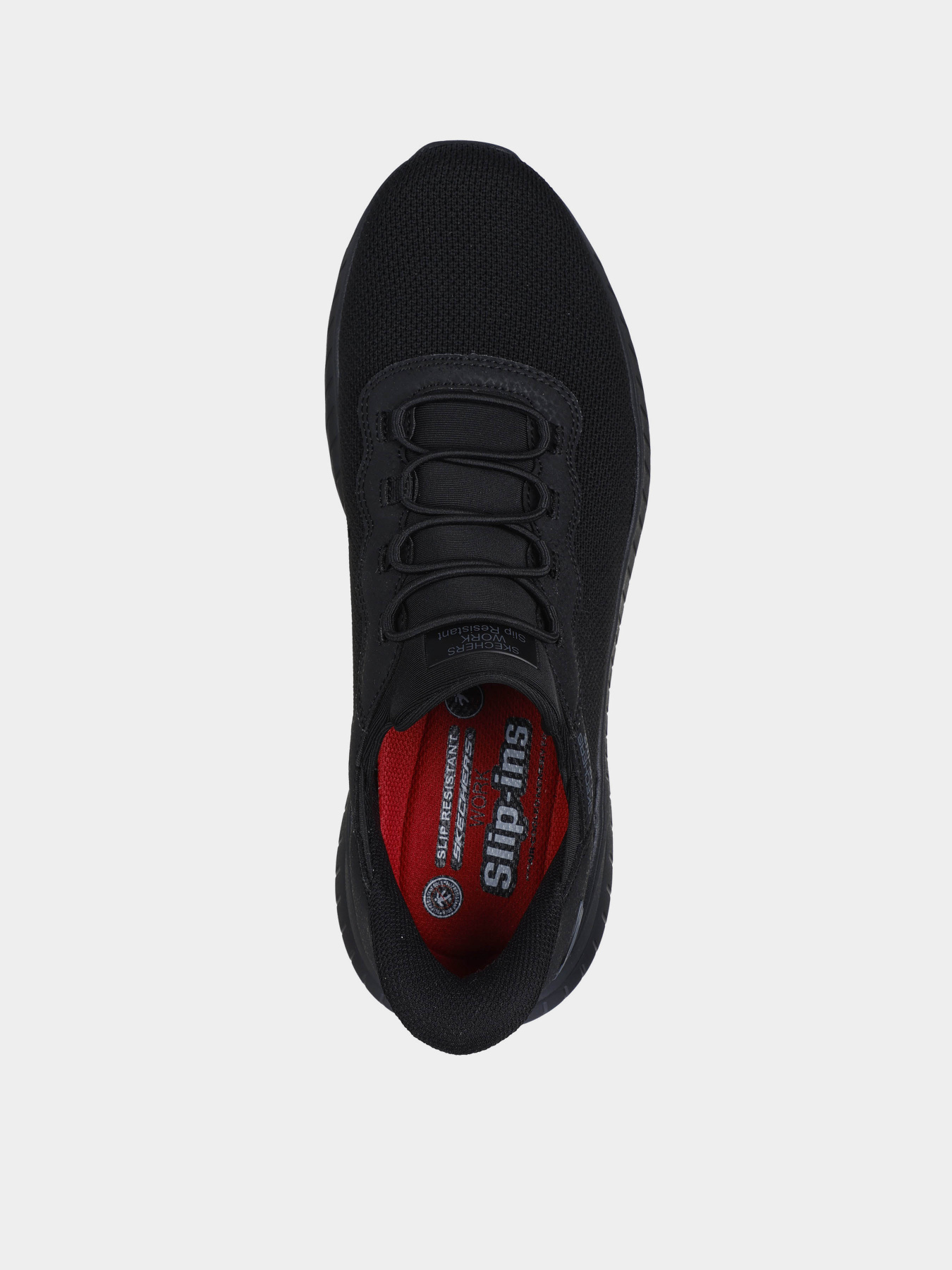 Кроссовки повседневные Skechers Slip-ins Work: Squad Chaos SR – Stivig модель 200254 BLK Фото