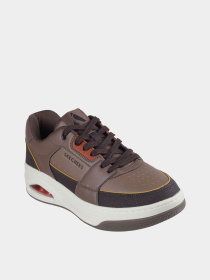 Кеды низкие Skechers Uno Court - Low-Post модель 183140 DKBR Фото