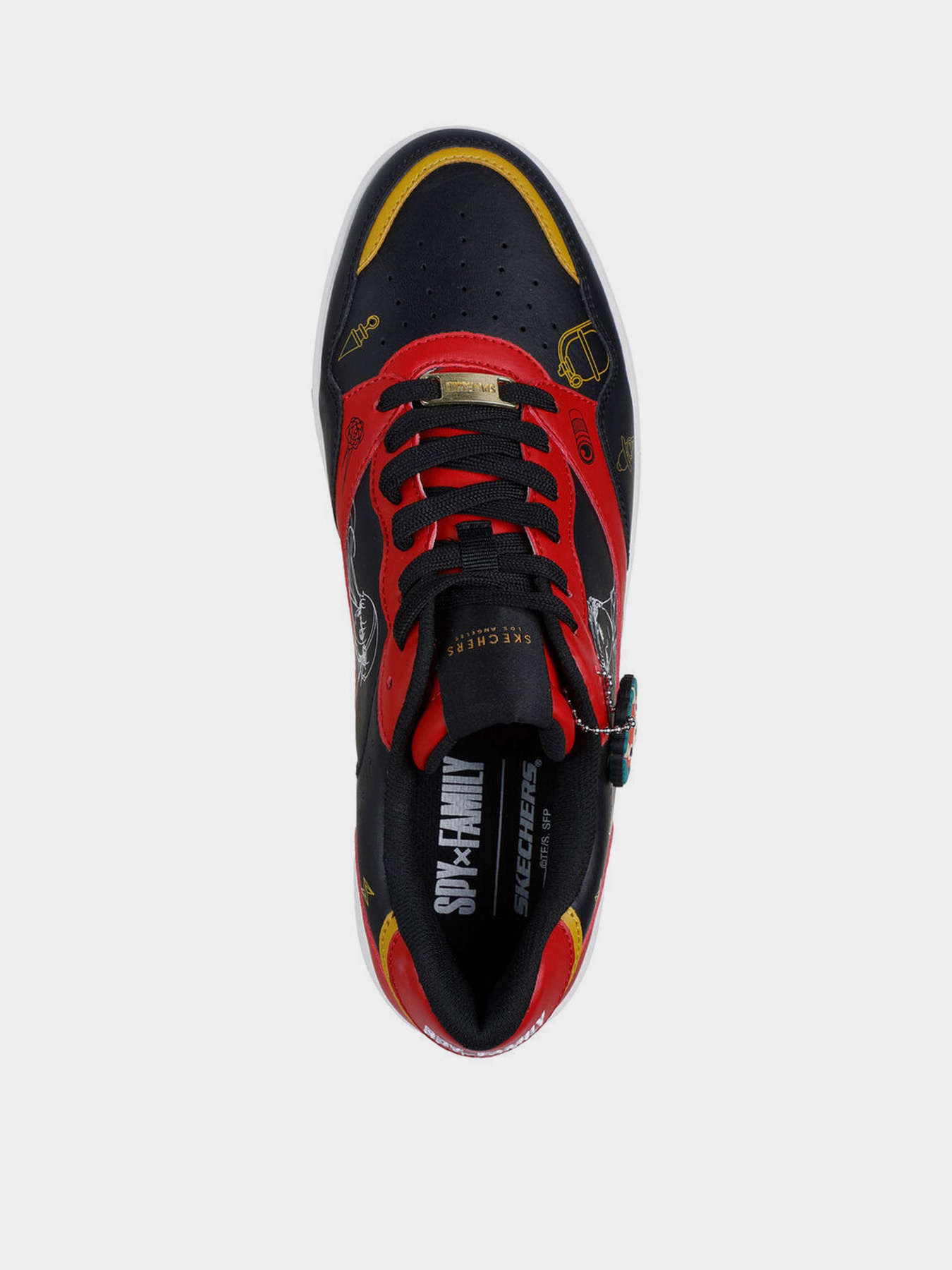 Кеды низкие Skechers KOOPA модель 183901 BKRD Фото