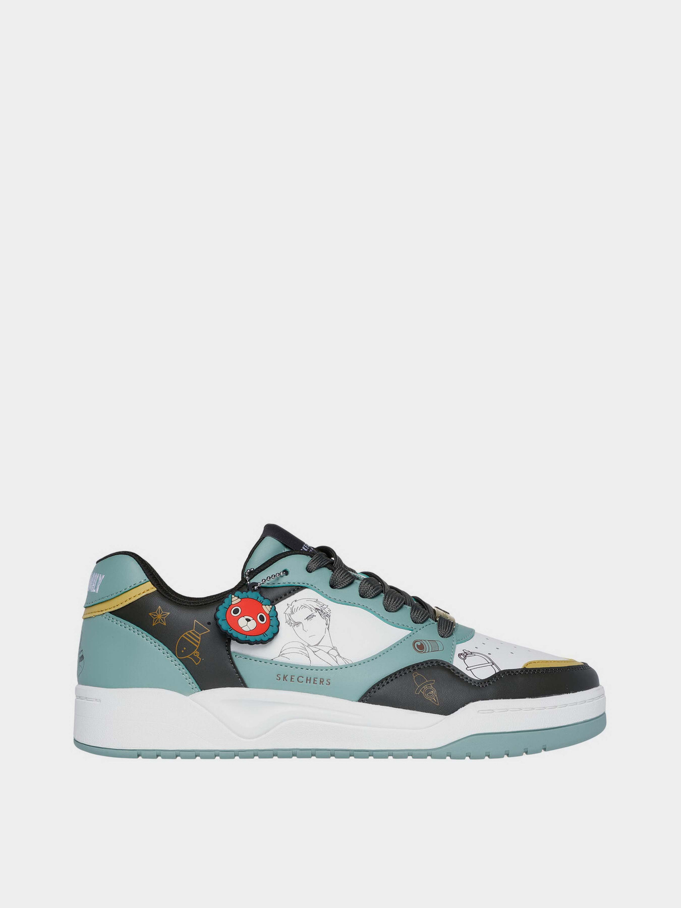 Кеды низкие Skechers Jade Spy x Family: Koopa - Spy x Family модель 183901 GRN Фото