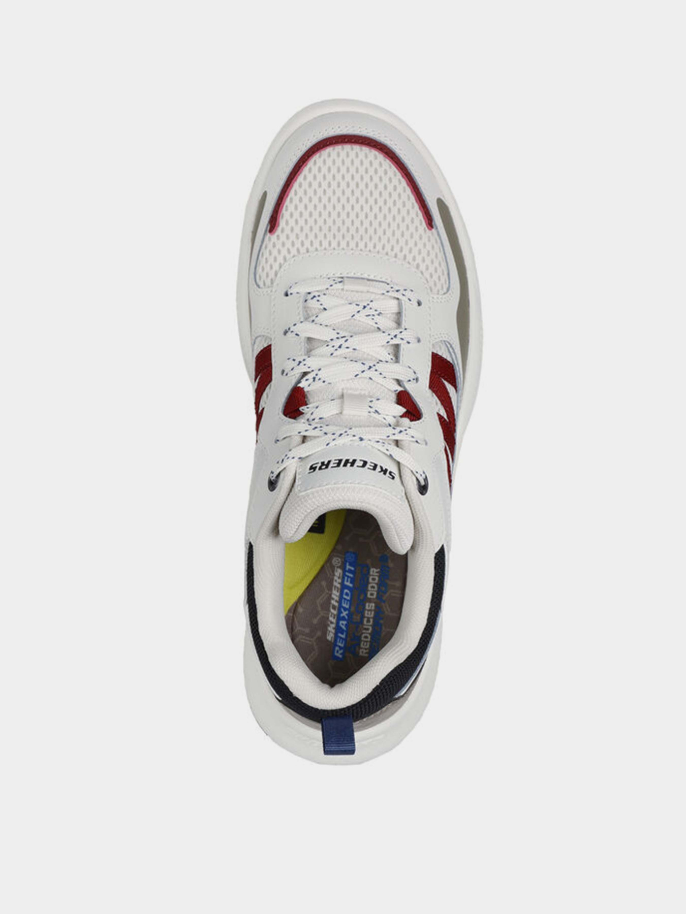 Кроссовки повседневные Skechers CYRUS модель 211007 WHT Кроссовки повседневные Skechers CYRUS модель 211007 WHT Фото