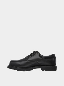 Туфли Skechers Work Relaxed Fit: Cottonwood - Elks SR модель 77041EC BLK Туфли Skechers Work Relaxed Fit: Cottonwood - Elks SR модель 77041EC BLK Фото