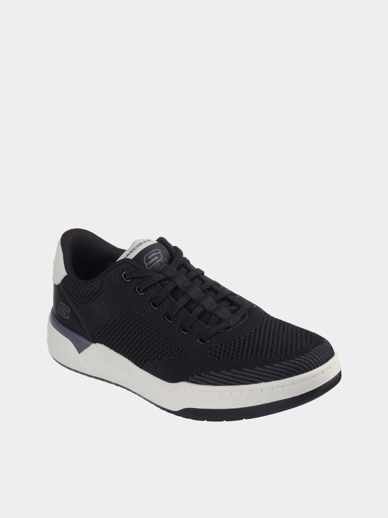 Кеды низкие Skechers Relaxed Fit: Corliss-Dorset модель 210793 BLK Фото