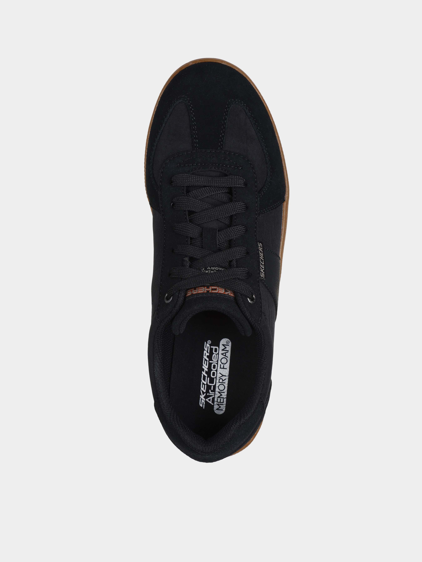 Кеды низкие Skechers PLACER модель 210960 BLK Фото