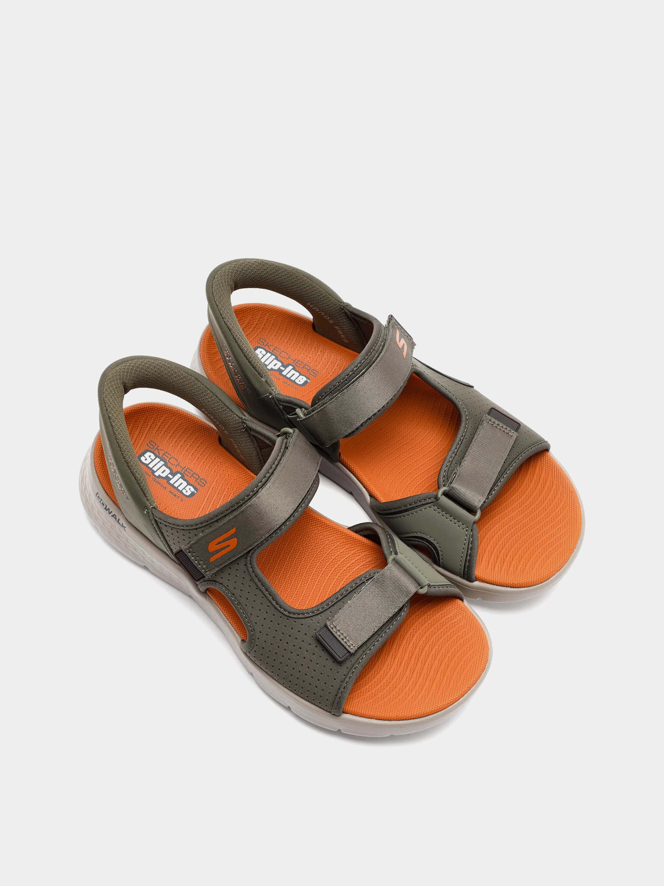 Сандалії Skechers GO WALK FLEX SANDAL модель 229210 OLV Сандалії Skechers GO WALK FLEX SANDAL модель 229210 OLV Фото