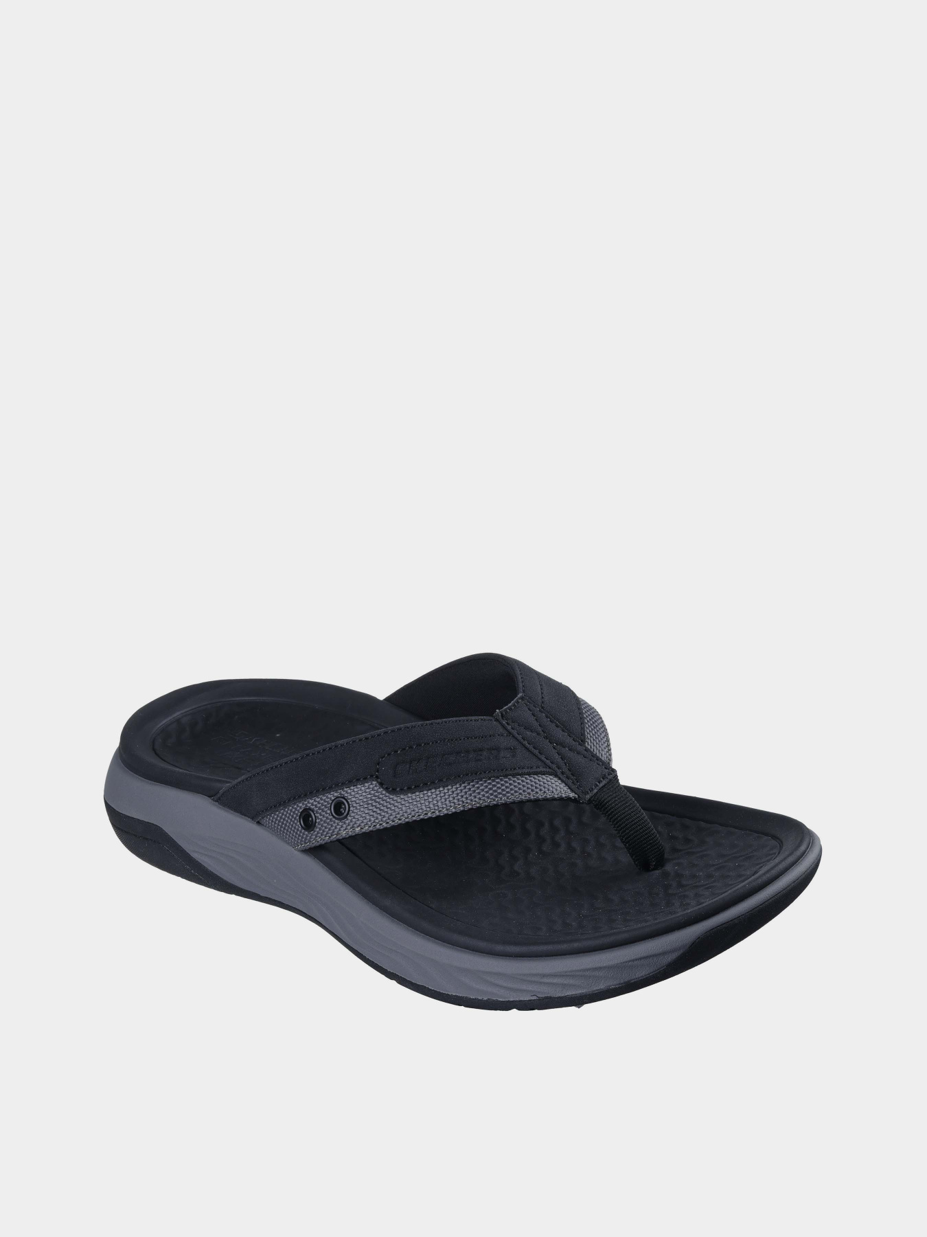 Вьетнамки Skechers Relaxed Fit: Silva - Falco модель 205362 BLK Фото