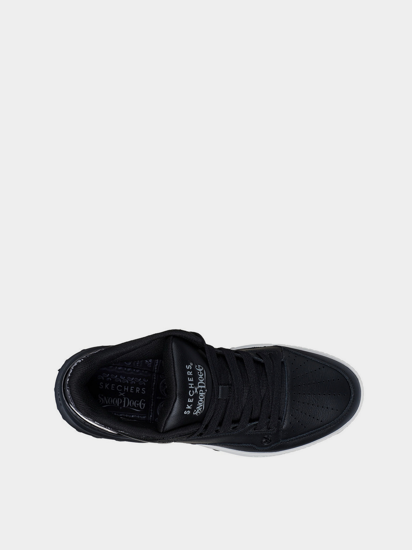 Кеды высокие Skechers Snoop Dogg: Sizzle - Buckets модель 251180 BLK Фото