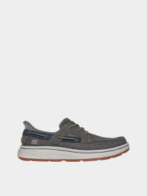 Сліпони та мокасини Skechers TROUTT модель 205599 GRY Фото
