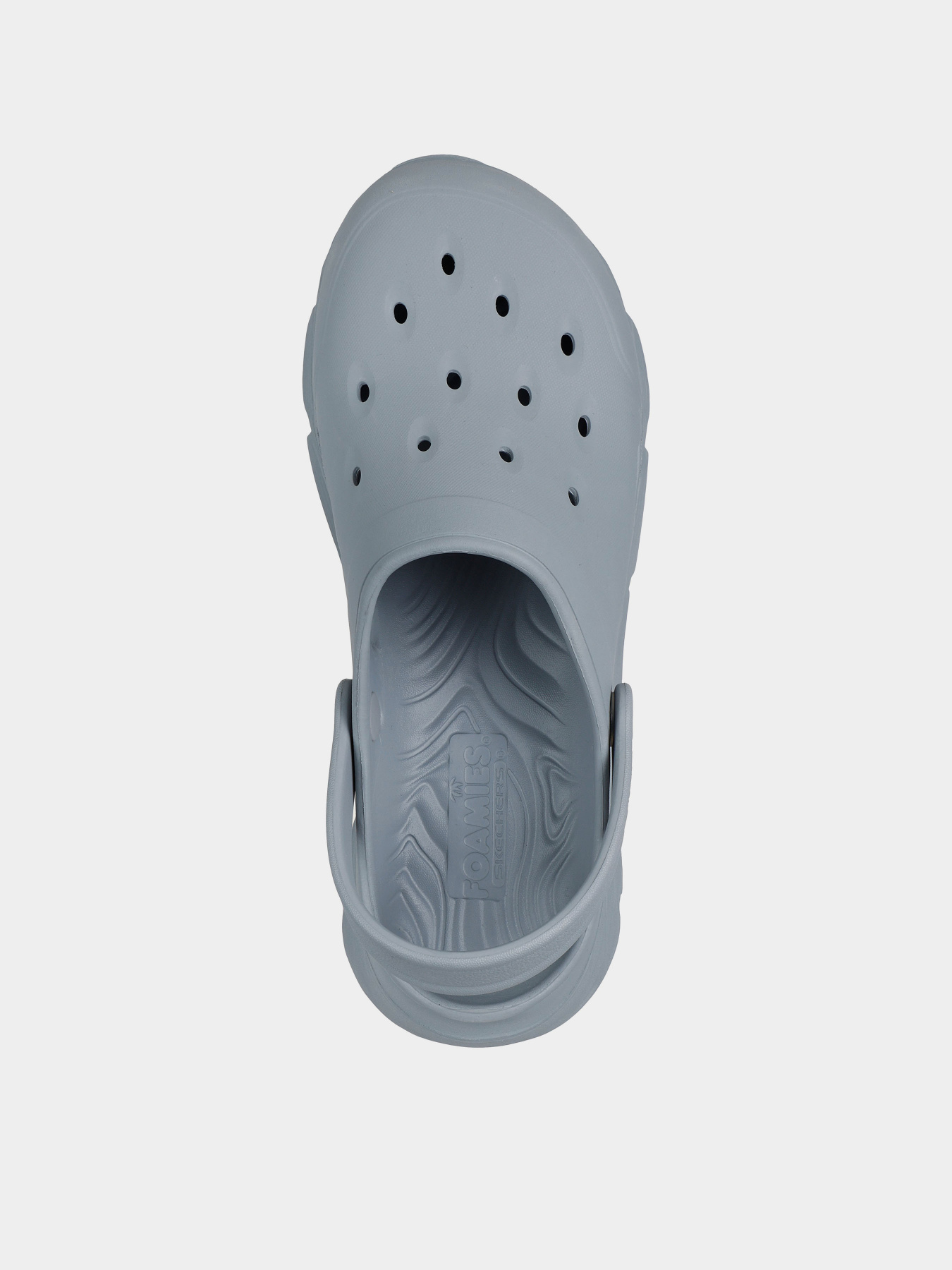 Шлёпанцы Skechers MAX CUSHIONING FOAMIES модель 243277 GRY Шлёпанцы Skechers MAX CUSHIONING FOAMIES модель 243277 GRY Фото