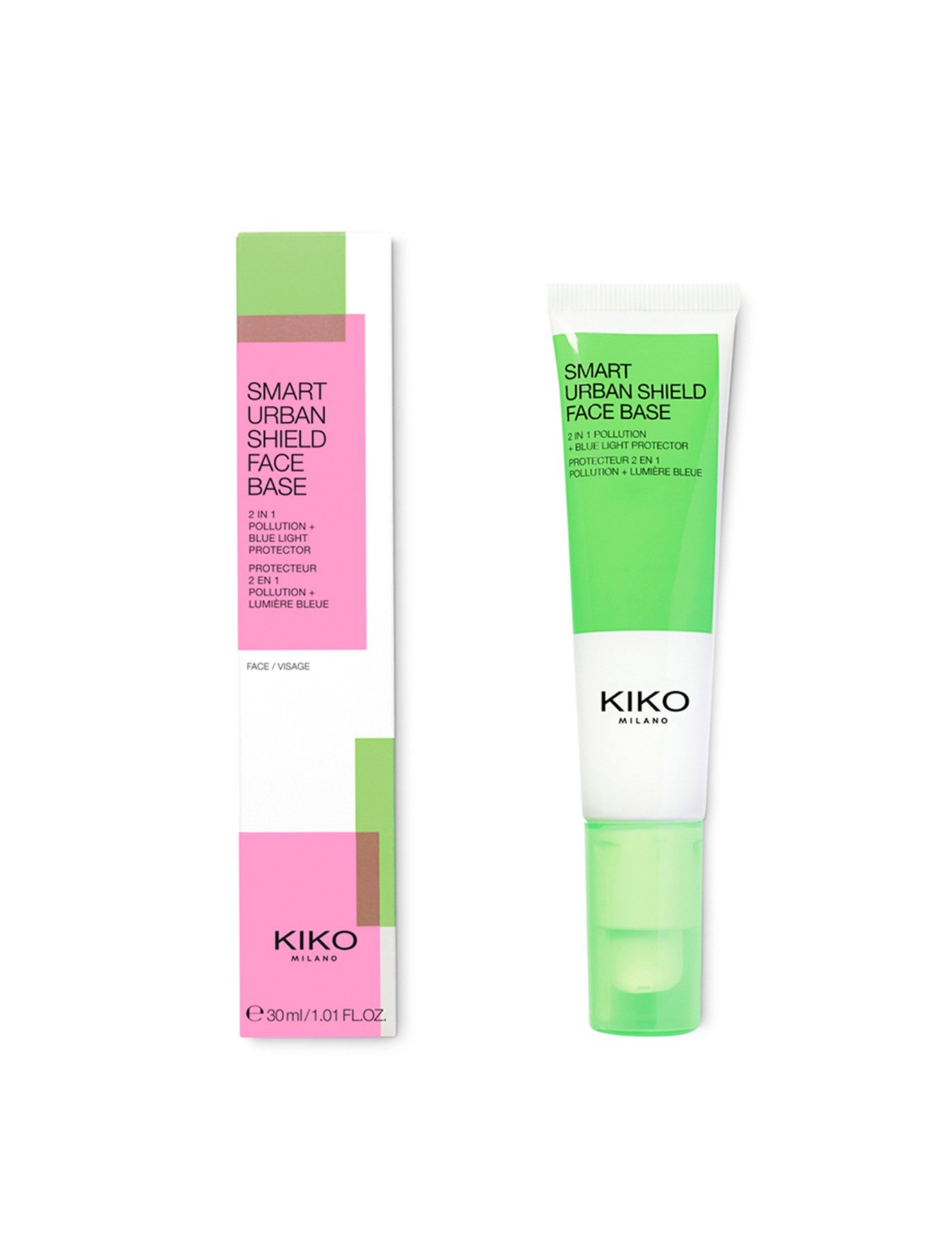 База для обличчя 2в1 Smart Urban Shield Face Base 2in1 KIKO MILANO модель KS180301047001A Фото