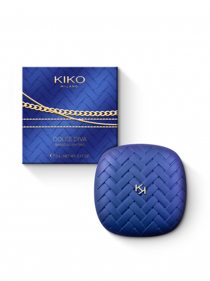 KIKO MILANO ­Потрійні запечені рум'яна DOLCE DIVA модель KC000000274001B — фото - INTERTOP