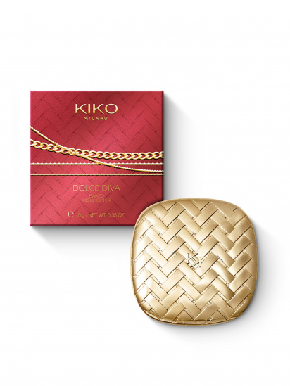 KIKO MILANO ­Запечений хайлайтер DOLCE DIVA модель KC000000276001B — фото - INTERTOP