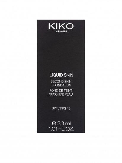 KIKO MILANO ­Тональна основа SPF 15 модель KM0010111101044 — фото - INTERTOP