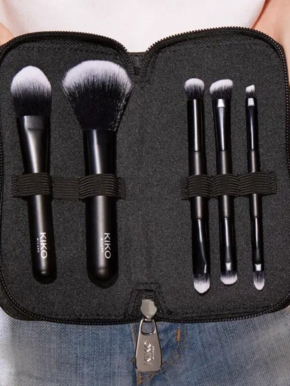 KIKO MILANO ­Набір пензлів для подорожі Travel Brush Set модель KM0050103100044 — фото 3 - INTERTOP