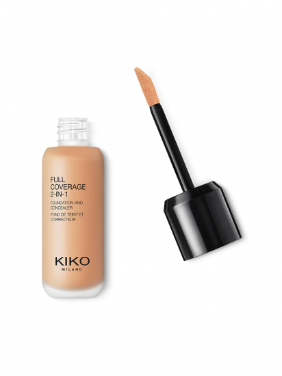 KIKO MILANO ­Тональна основа & консилер 2в1 Full Coverage 2-in-1 Foundation & Concealer модель KM0010111000944 — фото - INTERTOP