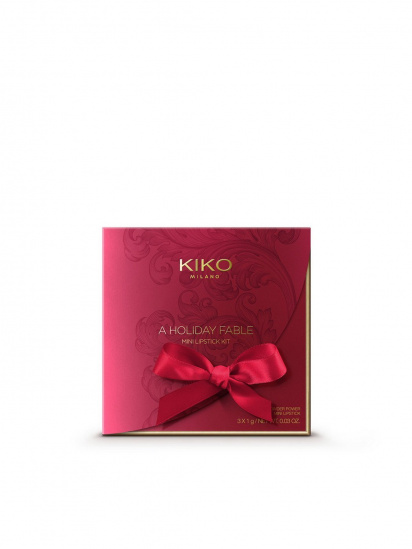 KIKO MILANO ­Набір помад для губ A HOLIDAY FABLE модель KC000000399001B — фото - INTERTOP
