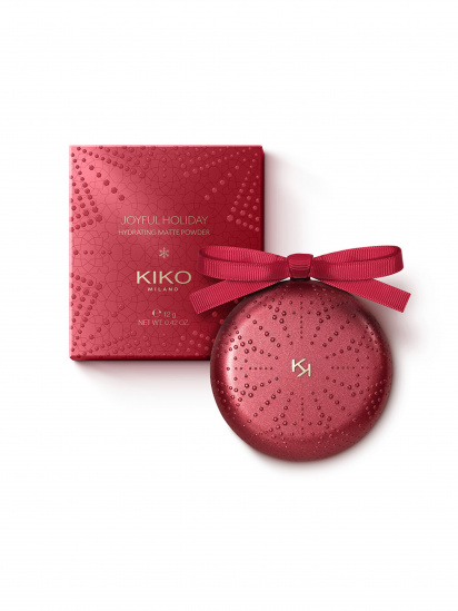 KIKO MILANO ­Зволожуюча матуюча пудра JOYFUL HOLIDAY модель KC000000563001B — фото - INTERTOP