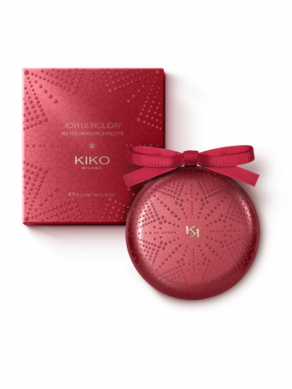 KIKO MILANO ­Палетка для обличчя JOYFUL HOLIDAY модель KC000000557001B — фото - INTERTOP