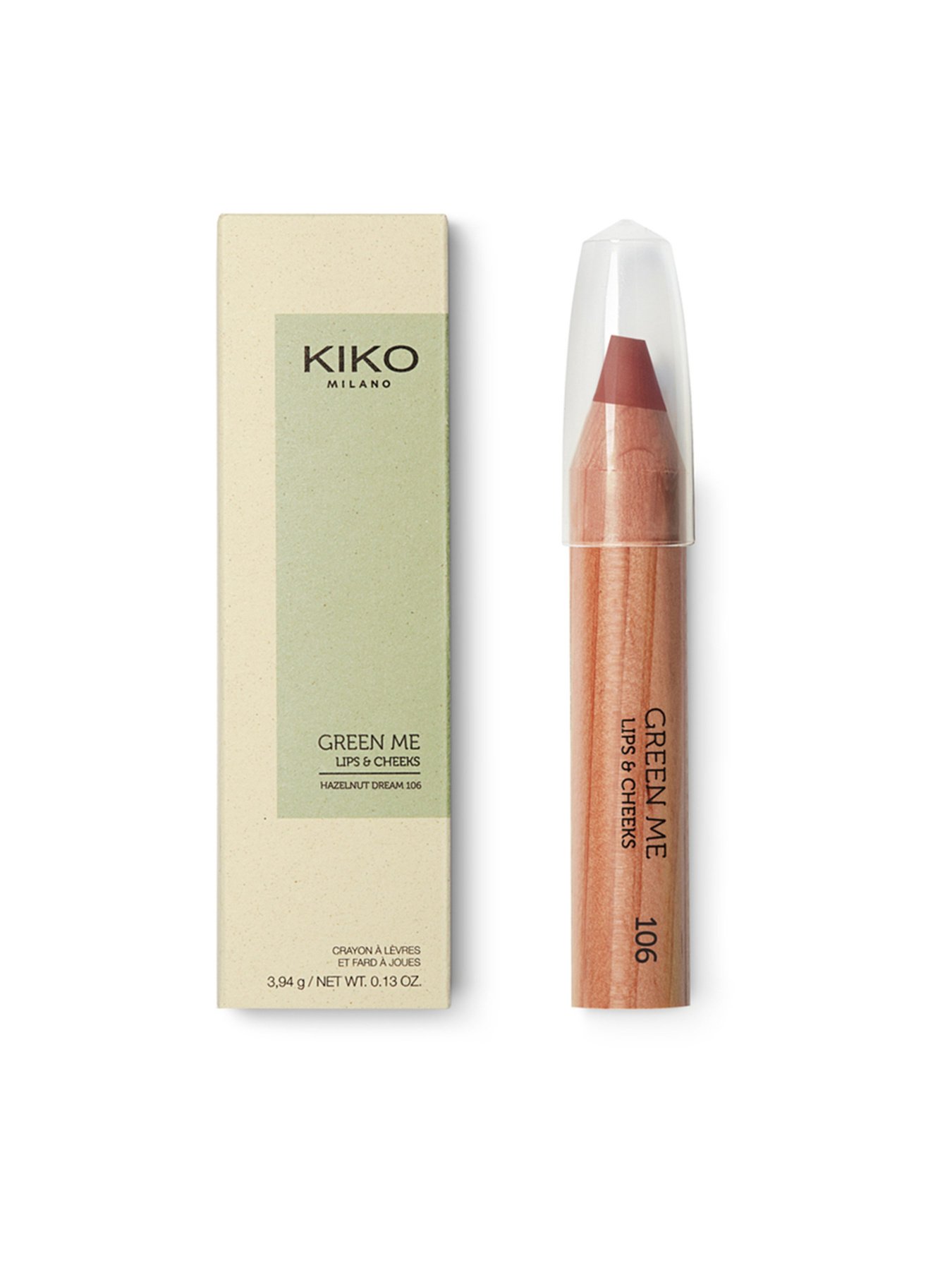 Румяна для губ & щек GREEN ME KIKO MILANO модель KM000000207106B Фото