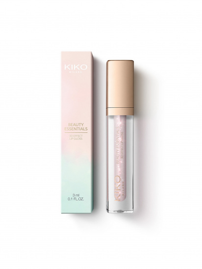 KIKO MILANO ­Блиск для губ 3D BEAUTY ESSENTIALS модель KC000000576001B — фото - INTERTOP