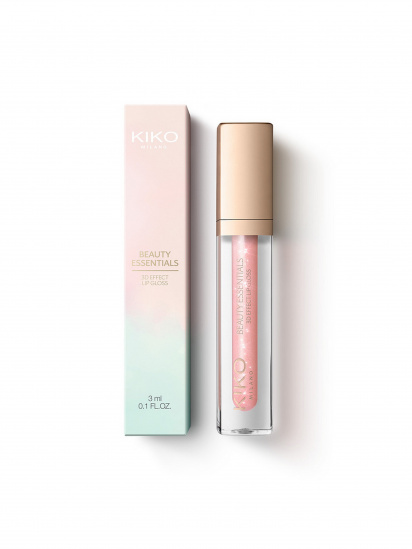 KIKO MILANO ­Блиск для губ 3D BEAUTY ESSENTIALS модель KC000000576002B — фото - INTERTOP