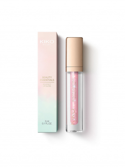 KIKO MILANO ­Блиск для губ 3D BEAUTY ESSENTIALS модель KC000000576003B — фото - INTERTOP