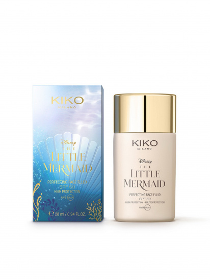 KIKO MILANO ­Флюїд для обличчя SPF 50 Disney - Русалонька модель KC000000710001B — фото - INTERTOP