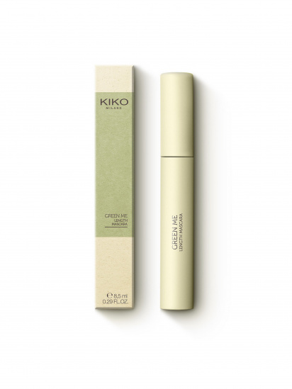KIKO MILANO ­Туш з ефектом подовження вій GREEN ME модель KM000000252001B — фото - INTERTOP