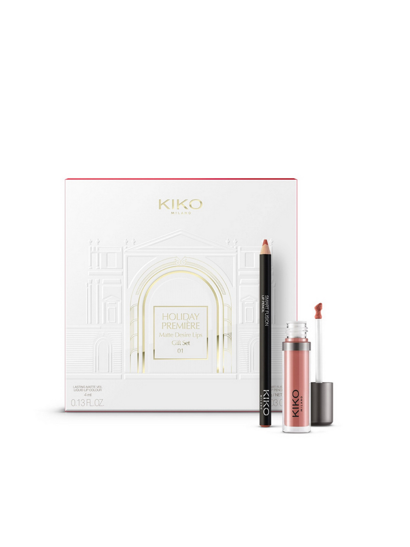 НАБОР ДЛЯ МАКИЯ MATTE DESIRE LIPS GIFT SET KIKO MILANO модель KC000000719002B Фото