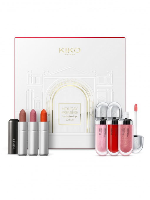 НАБОР ДЛЯ МАКИЯ IRRESISTIBLE LIPS GIFT SET KIKO MILANO модель KC000000720001B Фото