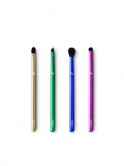 KIKO MILANO ­Набір пезликів для очей Milano's Night Wonders Eye Brush Set модель KA000000110001B — фото 3 - INTERTOP