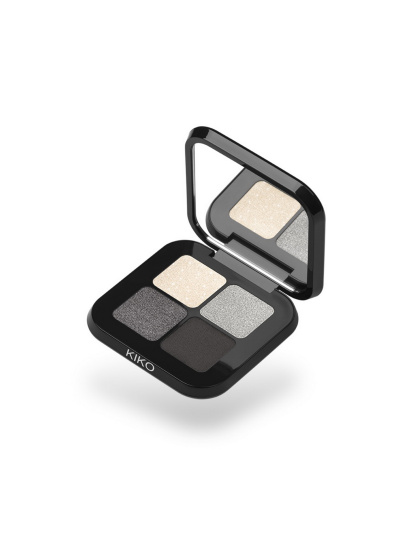 KIKO MILANO ­Палетка тіней Bright Quartet Eyeshadow Palette модель KM000000307004B — фото - INTERTOP