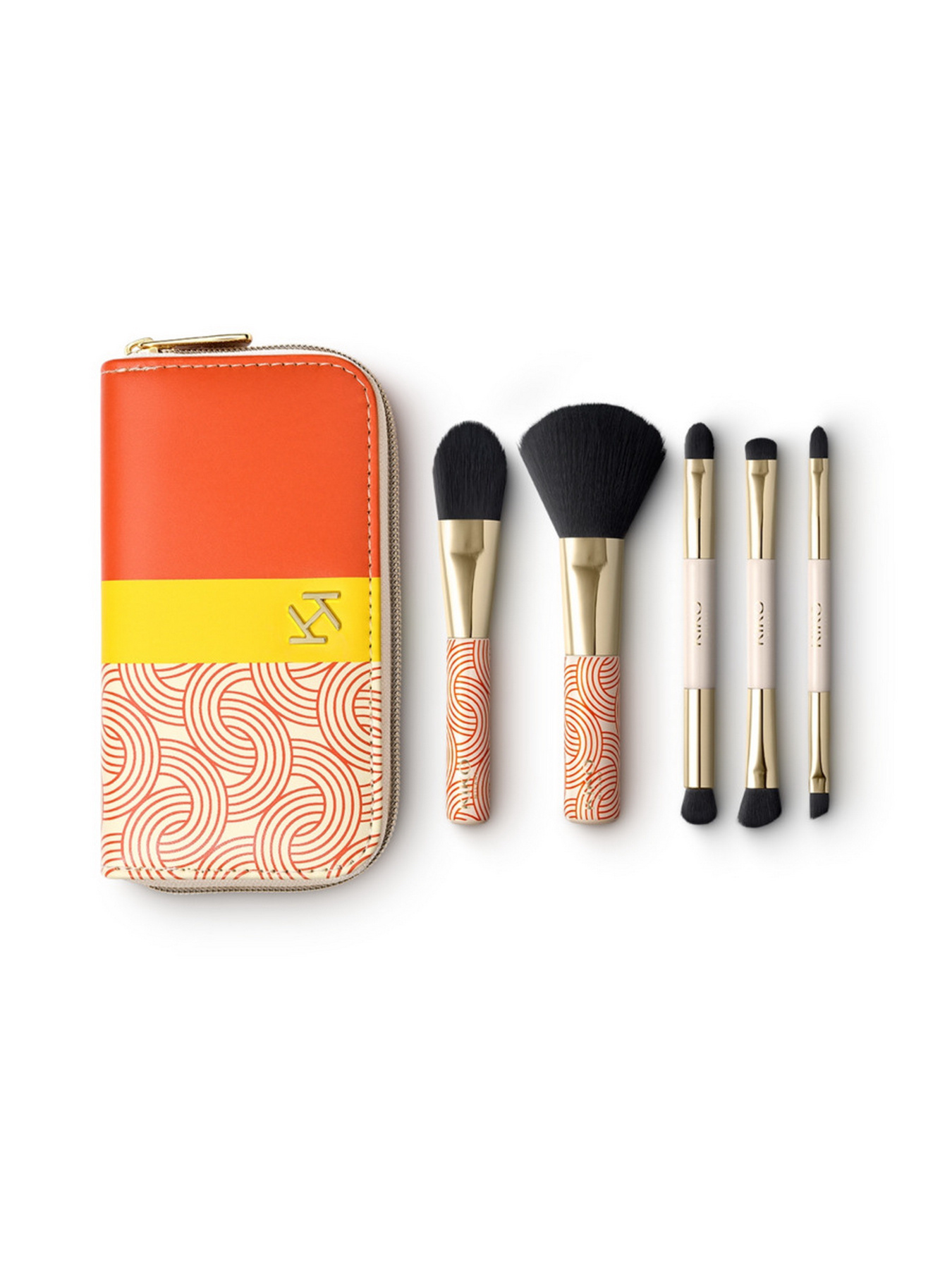 Набір пензликів для макіяжу Travel in Italian Style Brush Set KIKO MILANO модель KA000000120001B Фото