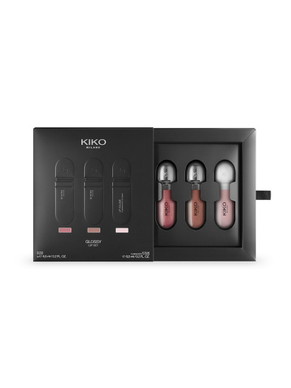 KIKO MILANO ­Набір блисків для губ Glossy Lip Set модель KM000000266001B — фото - INTERTOP