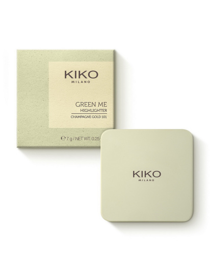 KIKO MILANO ­Хайлайтер GREEN ME модель KM000000617101B — фото - INTERTOP