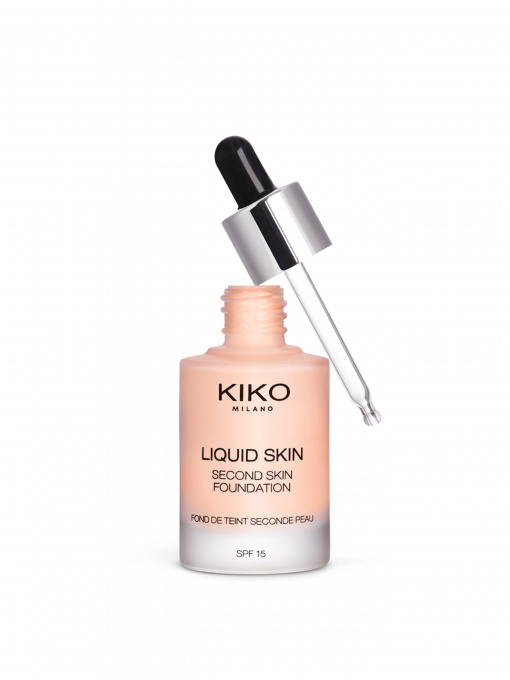 Тональная основа SPF 15 Liquid Skin Second Skin Foundation KIKO MILANO модель KM0010110700144 Фото