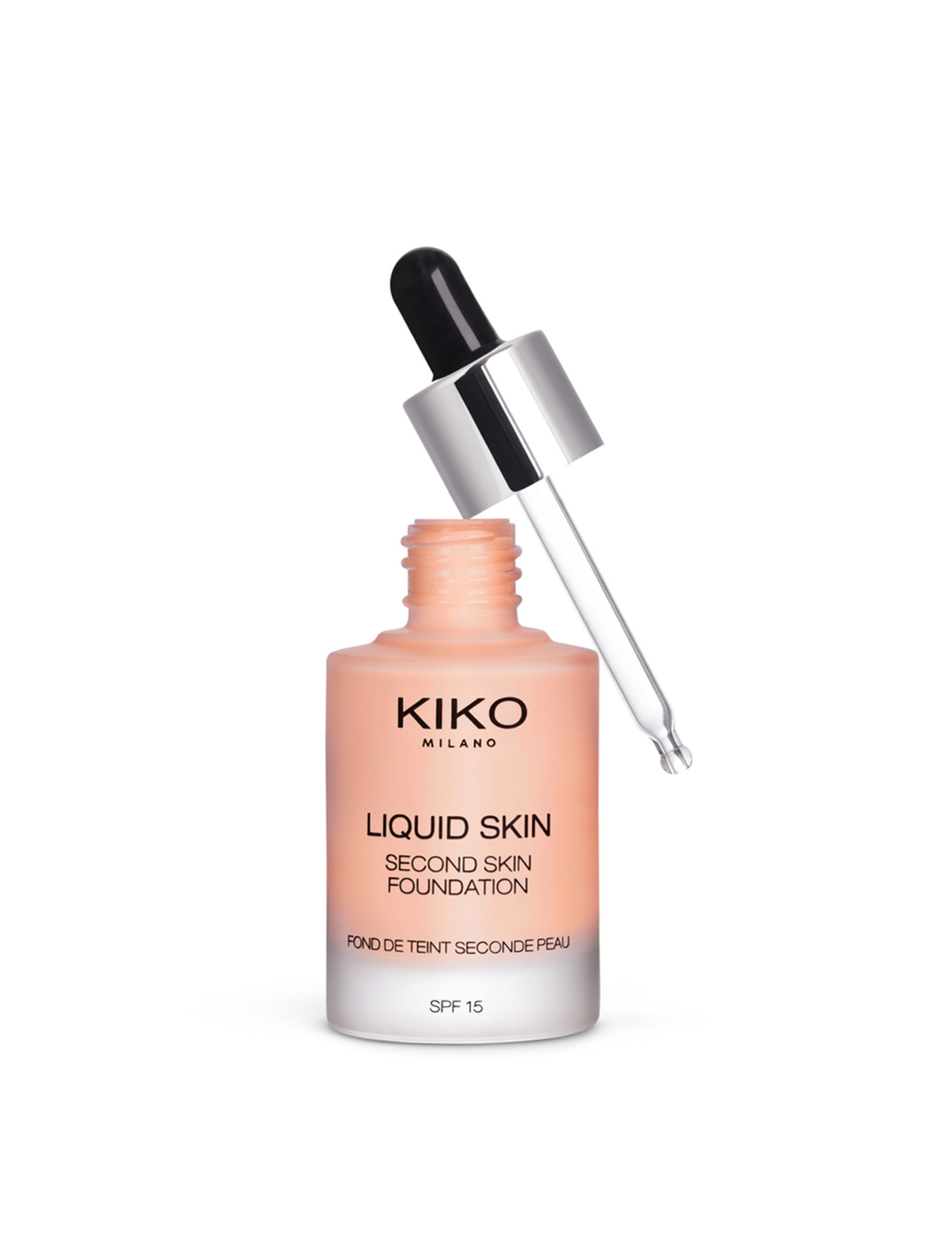 Тональная основа SPF 15 Liquid Skin Second Skin Foundation KIKO MILANO модель KM0010110700344 Фото
