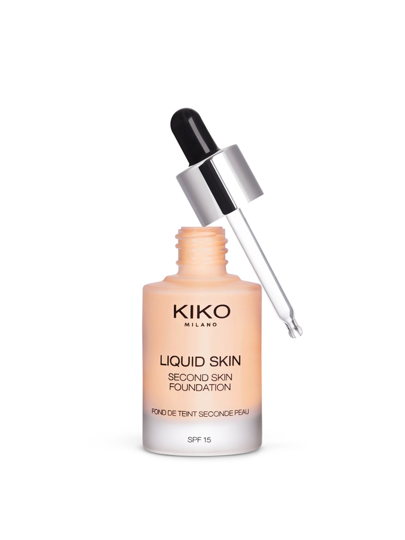 Тональная основа SPF 15 Liquid Skin Second Skin Foundation KIKO MILANO модель KM0010110700444 Фото