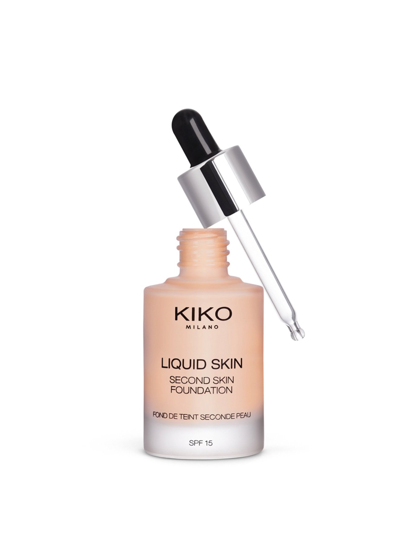 Тональная основа SPF 15 Liquid Skin Second Skin Foundation KIKO MILANO модель KM0010110700544 Фото