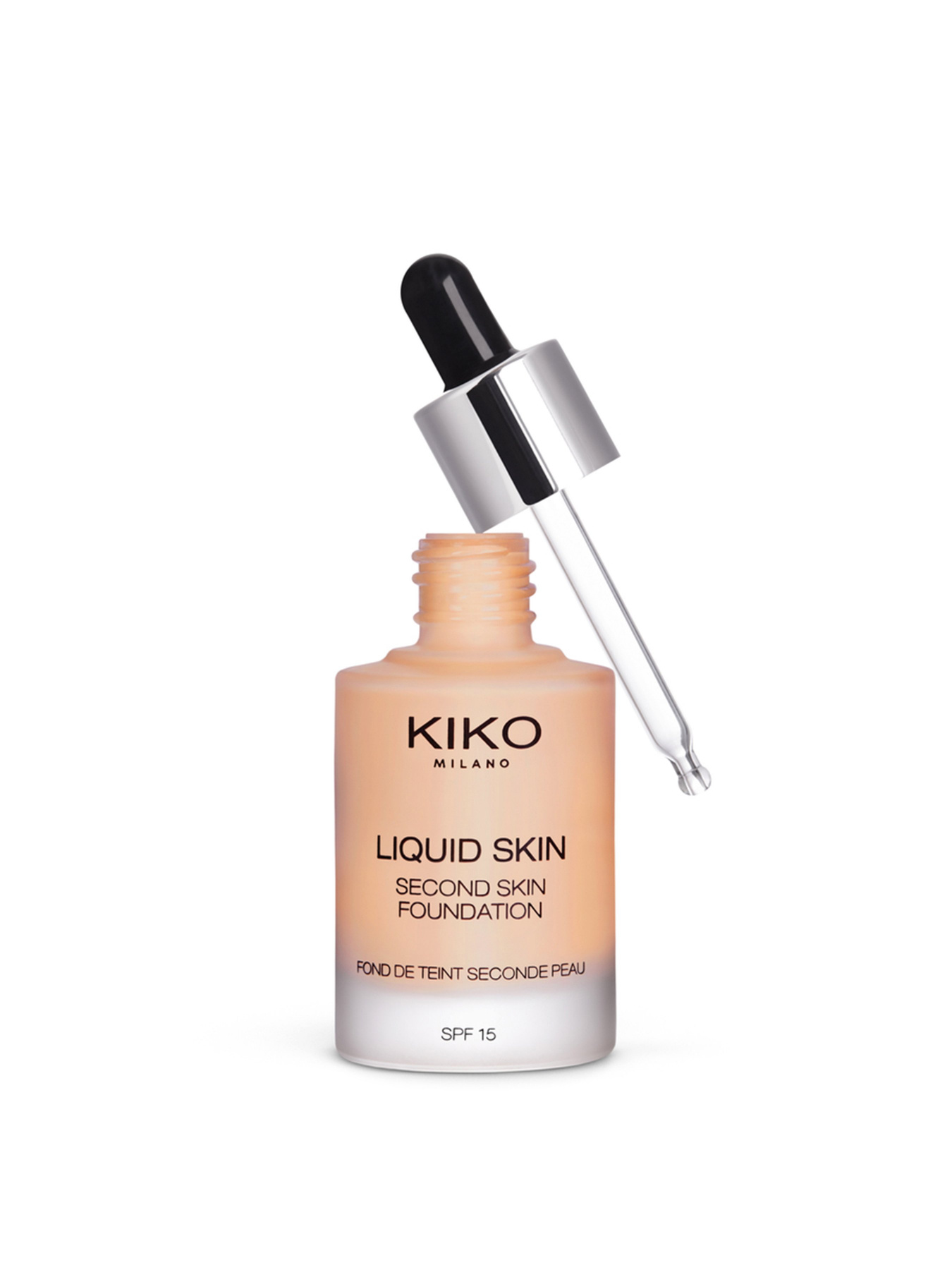 Тональная основа SPF 15 Liquid Skin Second Skin Foundation KIKO MILANO модель KM0010110700644 Фото