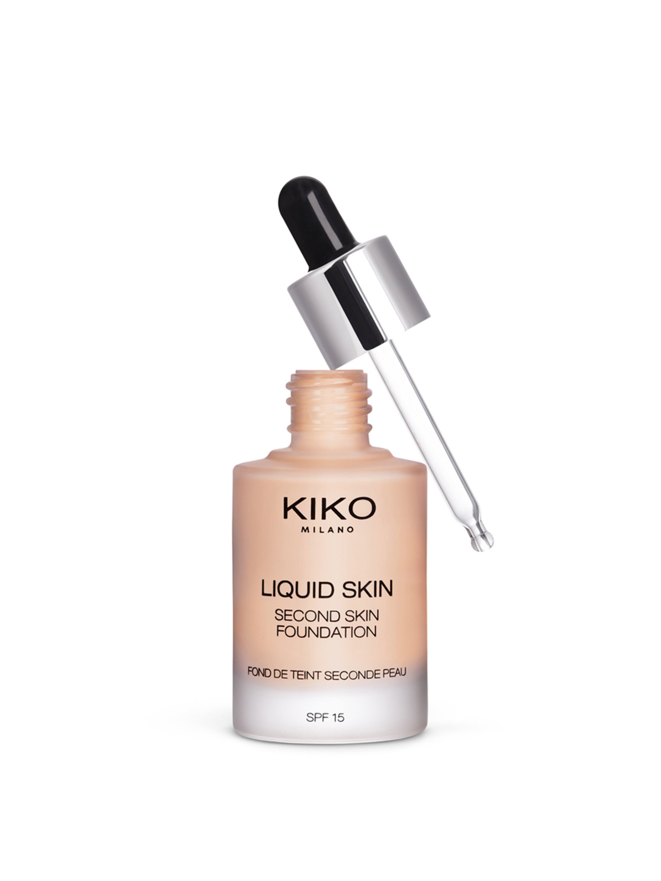 Тональная основа SPF 15 Liquid Skin Second Skin Foundation KIKO MILANO модель KM0010110700844 Фото