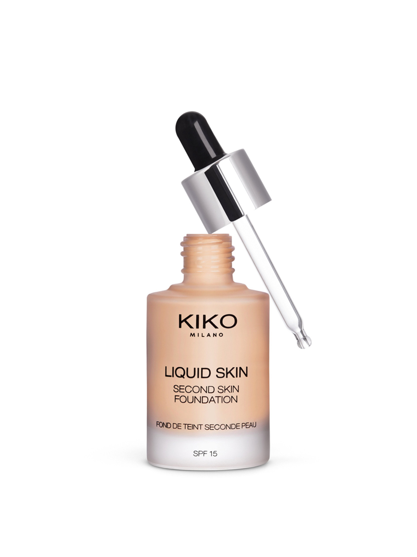 Тональная основа SPF 15 Liquid Skin Second Skin Foundation KIKO MILANO модель KM0010110700944 Фото