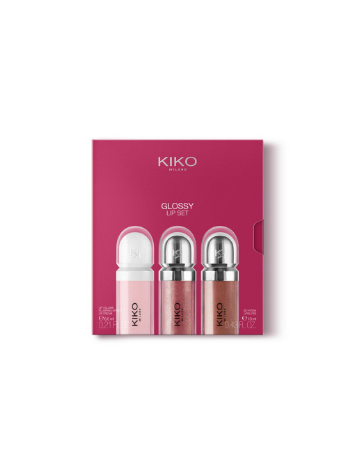 Набор блесков для губ Glossy Lip Set KIKO MILANO модель KM000000529001B Фото